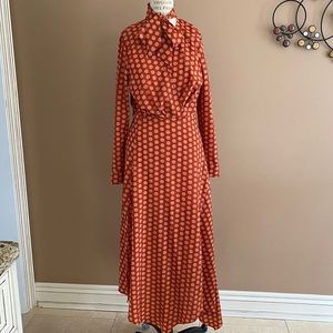 TopShop Printed MIDI Dress